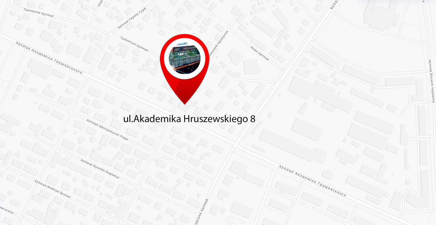 Mapa dojazdu do Centrum Medycznego DEF w Równem